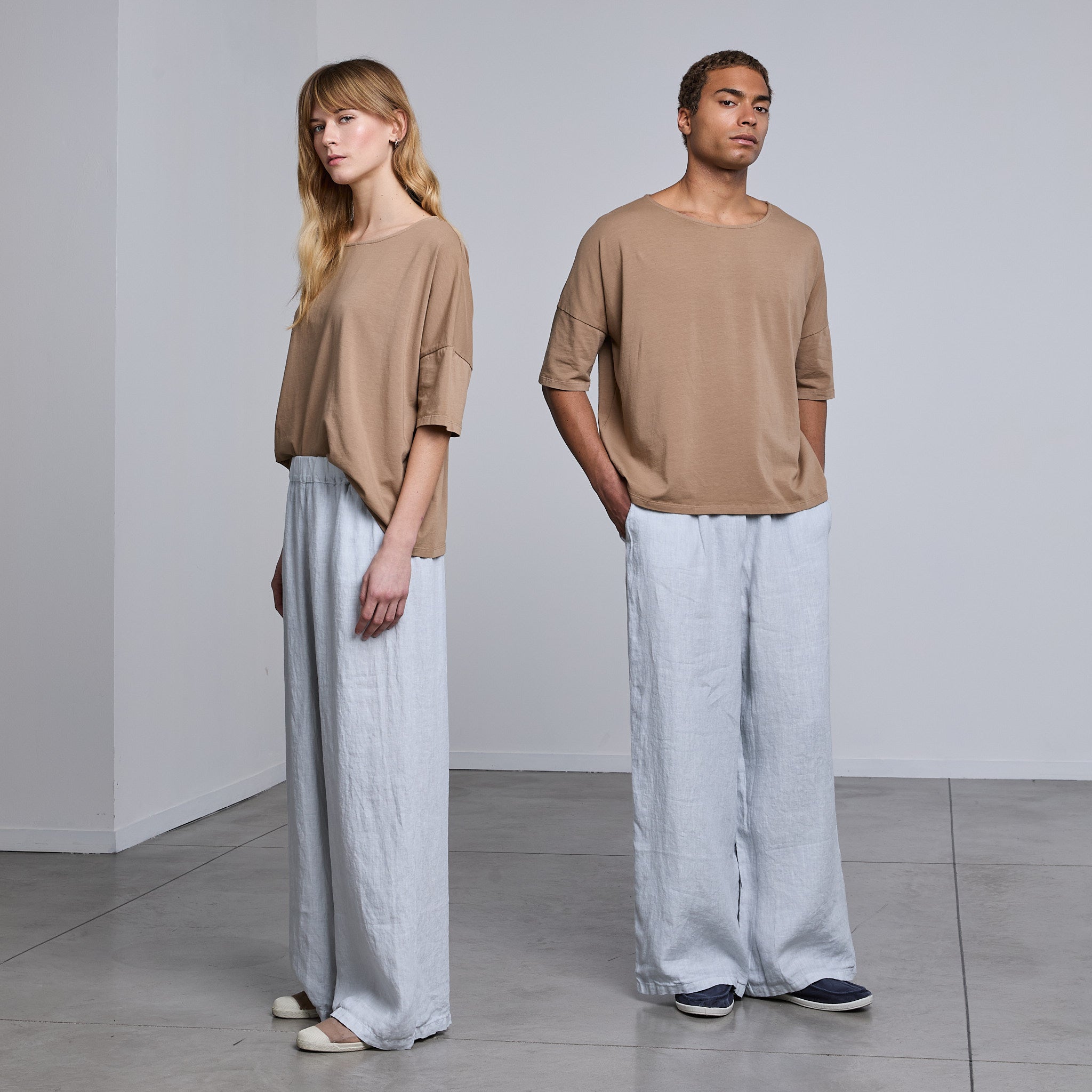 WIDE LEG TROUSERS
