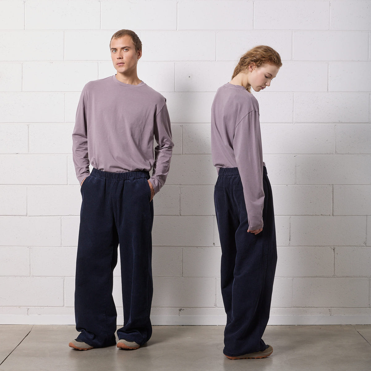 PANTALONE PALAZZO WIDE LEG 4 TASCHE