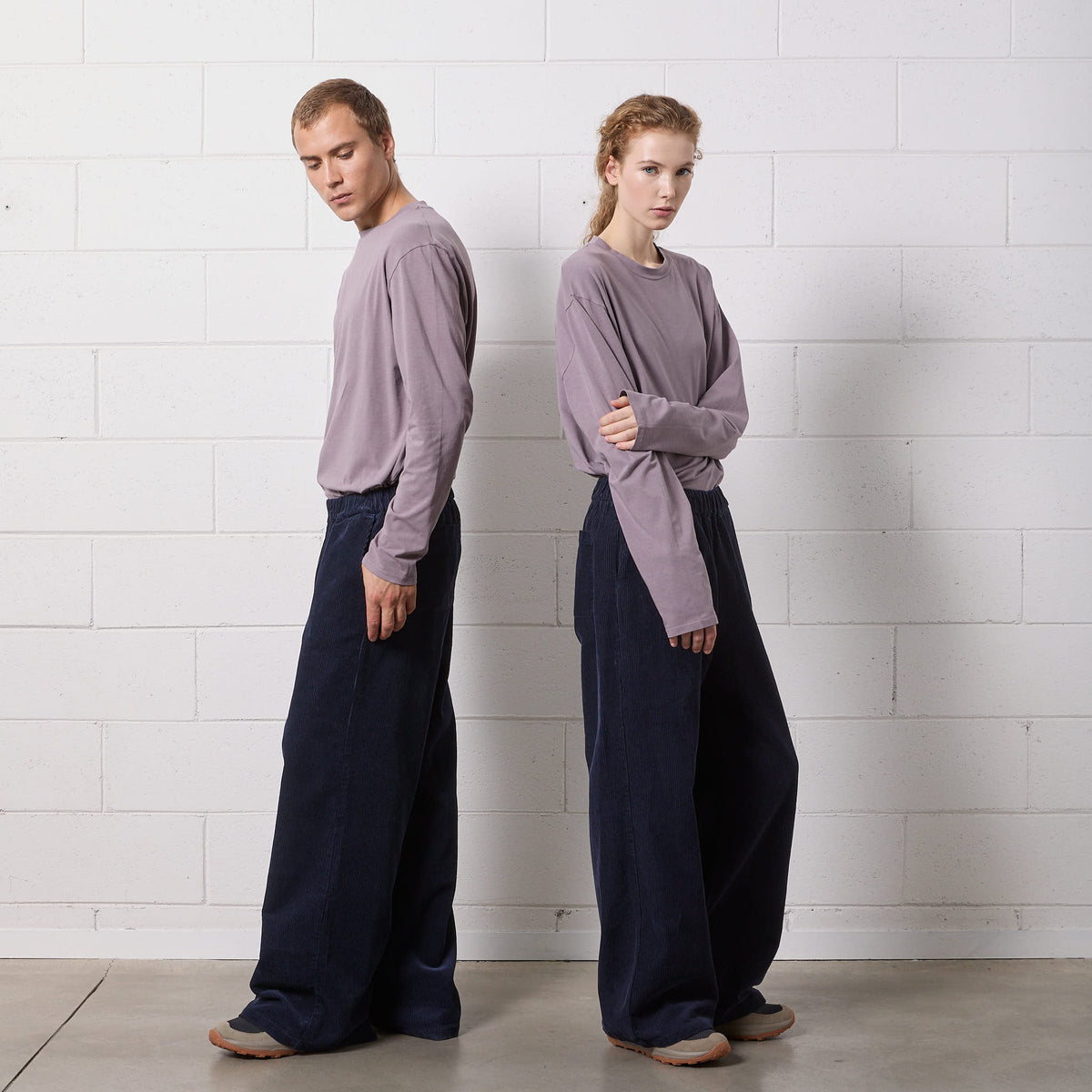PANTALONE PALAZZO WIDE LEG 4 TASCHE