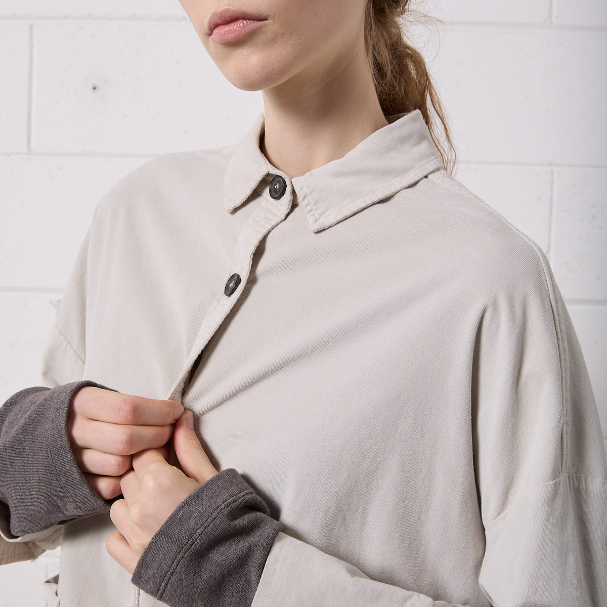 CAMICIA DUE TASCHE