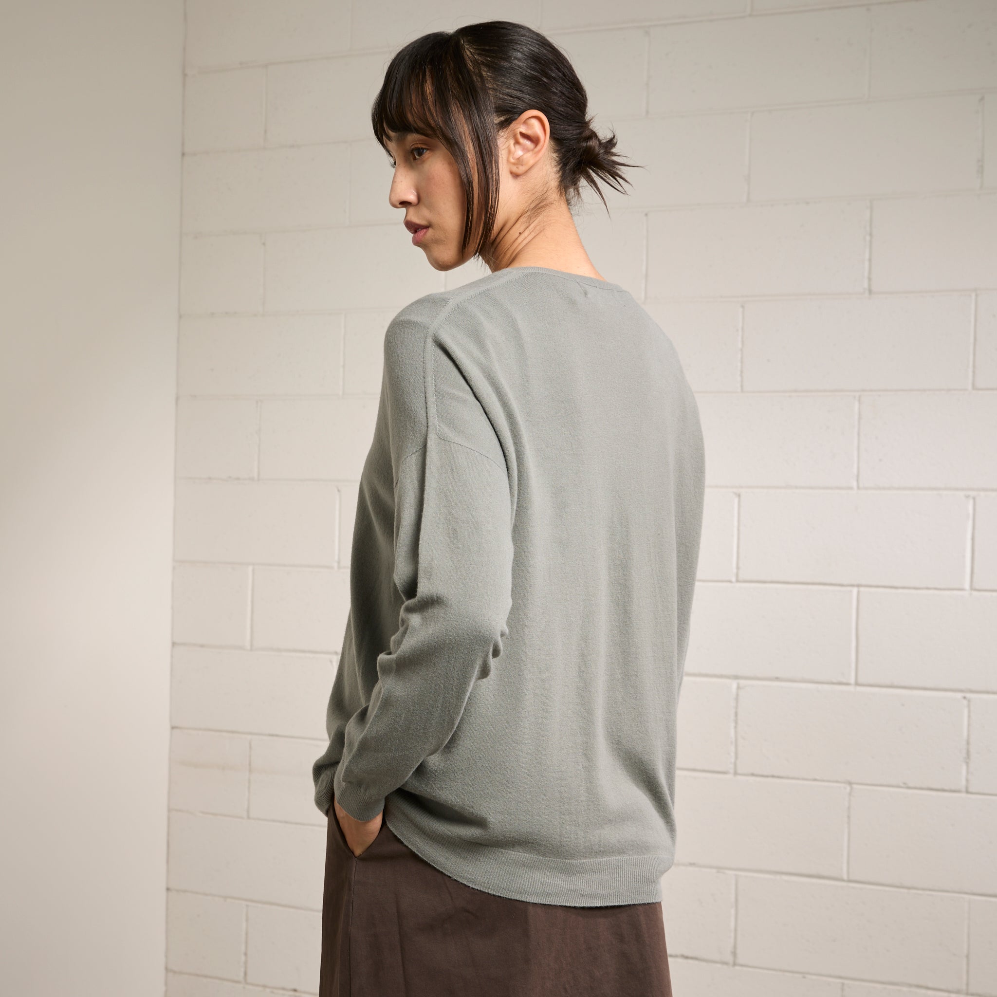 Cardigan Con Bottoni