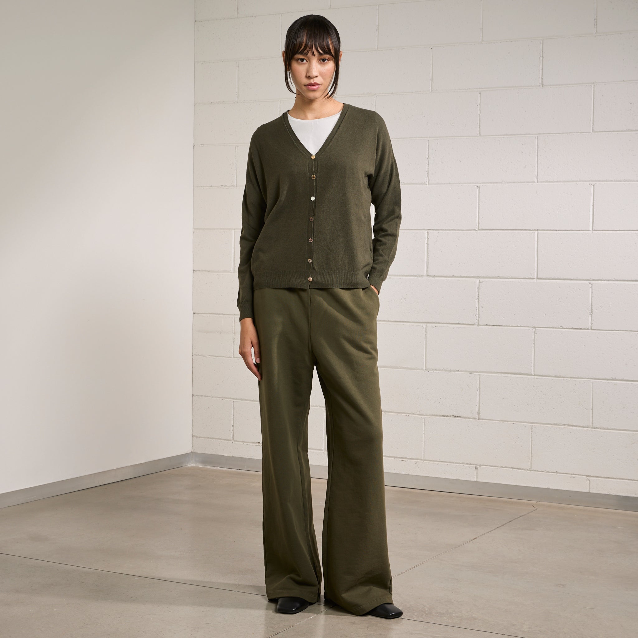 Cardigan Con Bottoni