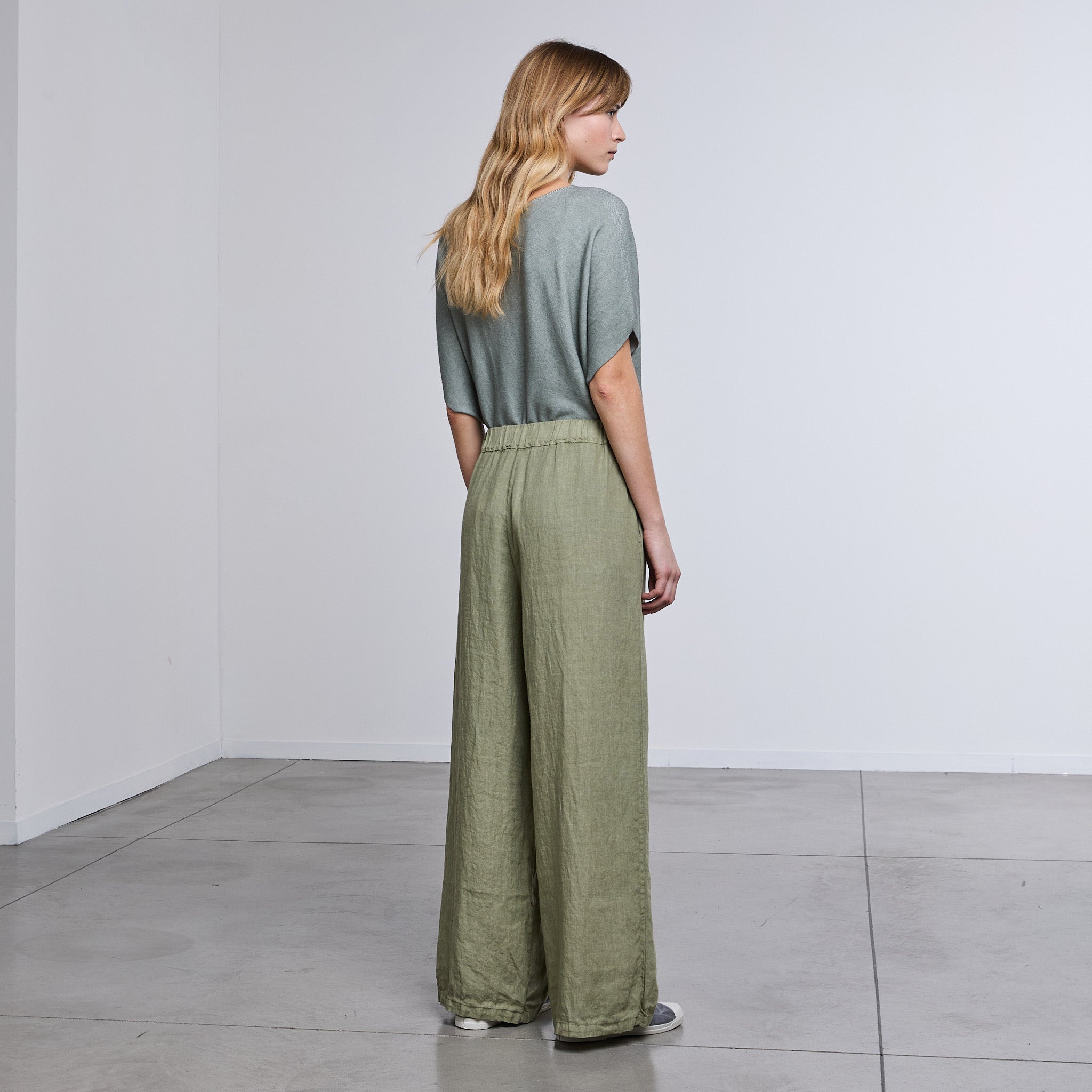 WIDE LEG TROUSERS